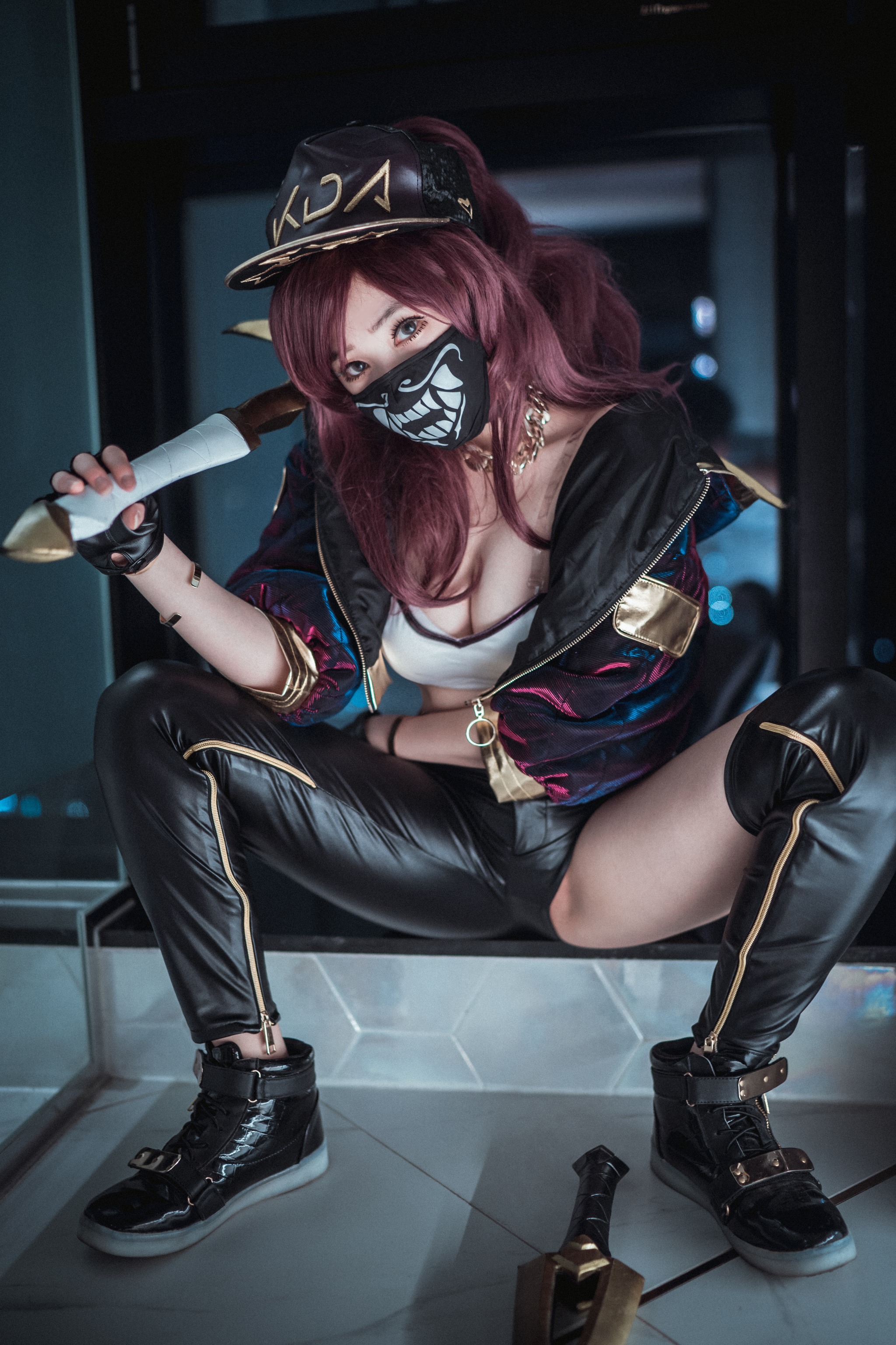 图片[1]-Bambi – NO.009 KDA_Akali [43P]-XikXak